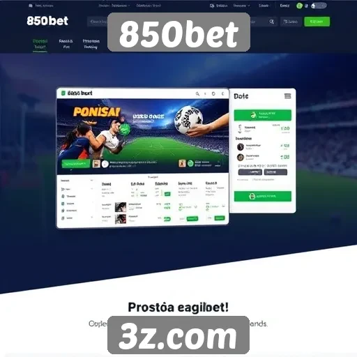 Experiência do usuário no site 850bet